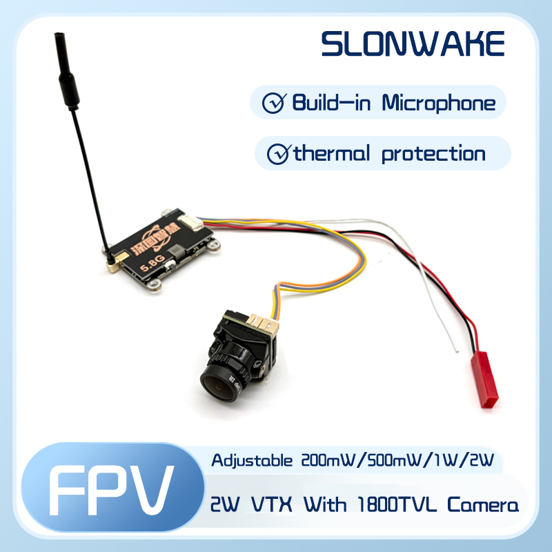 Fpv Drone Receiver - Nadajnik SLONWAKE 5.8G 56CH 2W VTX