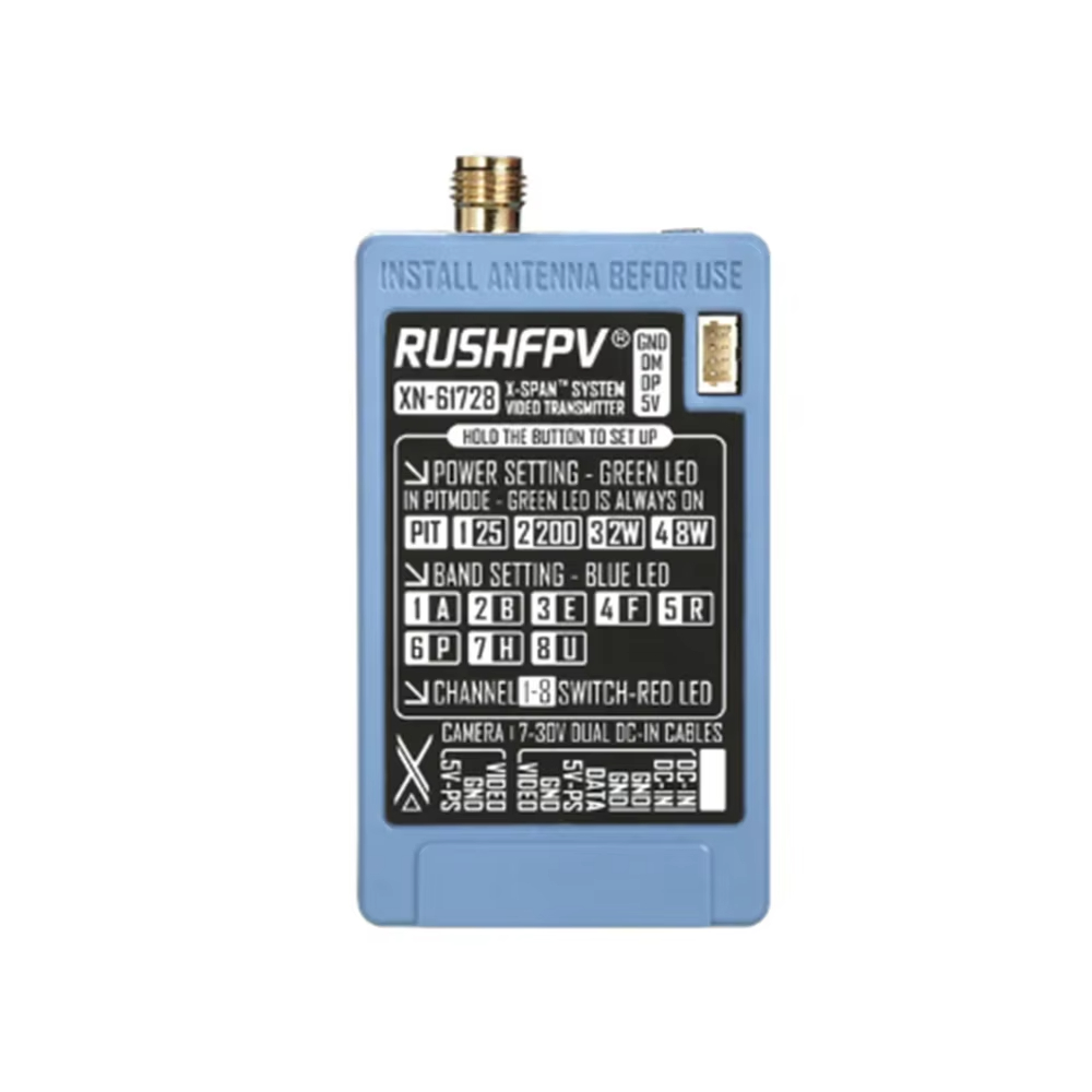 RUSHFPV 6.1‑7.2G 8W X61728 VTX – Fpv Drone Receiver recenzja i cena