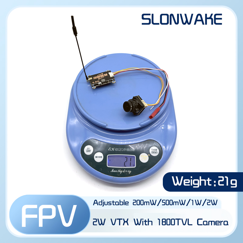 Nadajnik SLONWAKE 5.8G 56CH 2W – Fpv Drone Receiver recenzja i cena