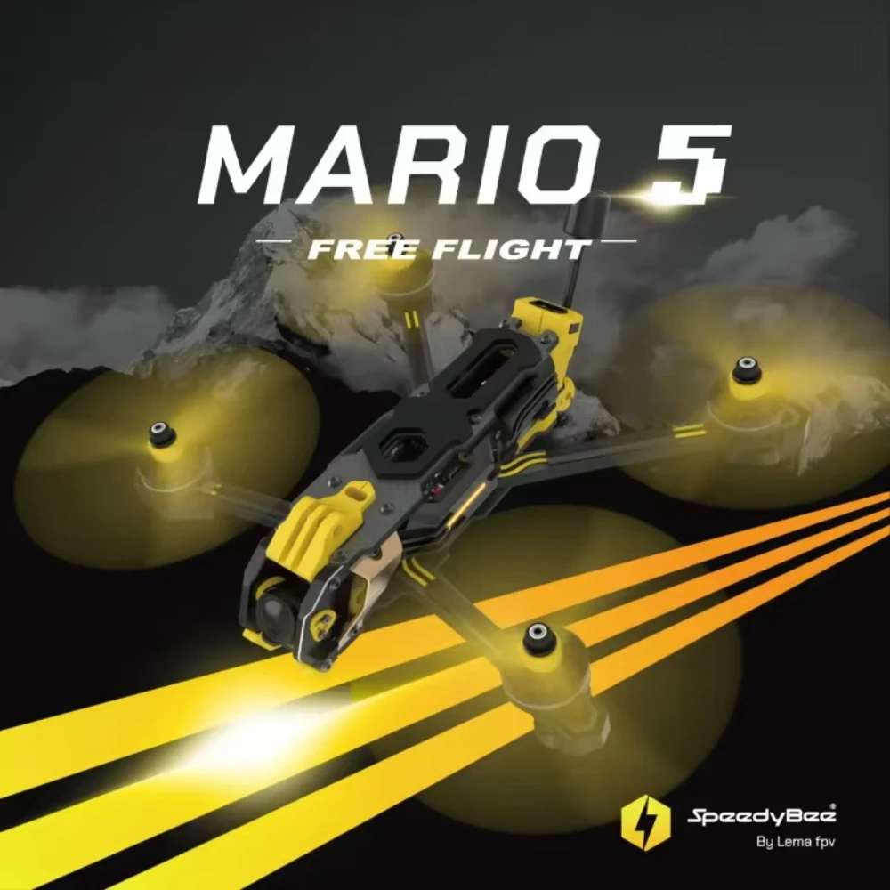 Zestaw ramy Speedybee Mario 5  – Fpv Drone Kit recenzja i cena